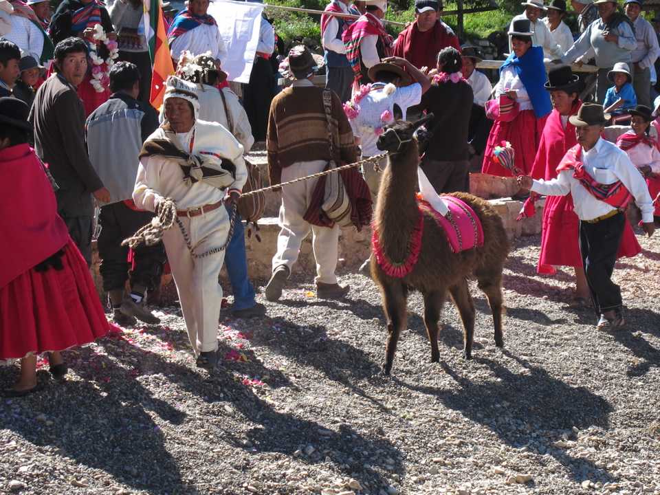 Aymara ceremony