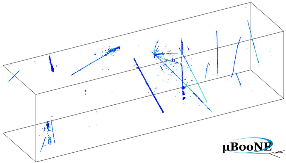 3D imaging of neutrino interaction event in MicroBooNE LArTPC