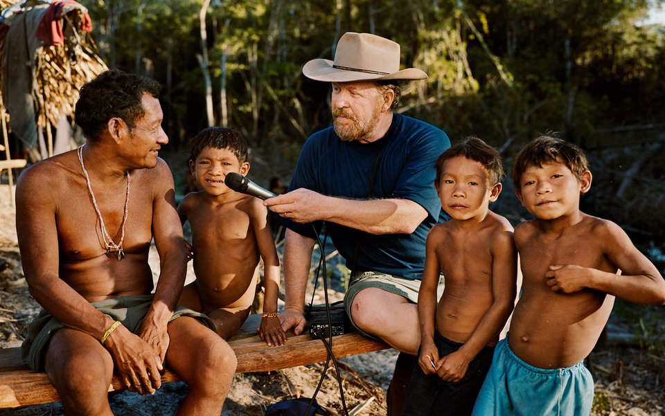 Everett with Pirahã people.