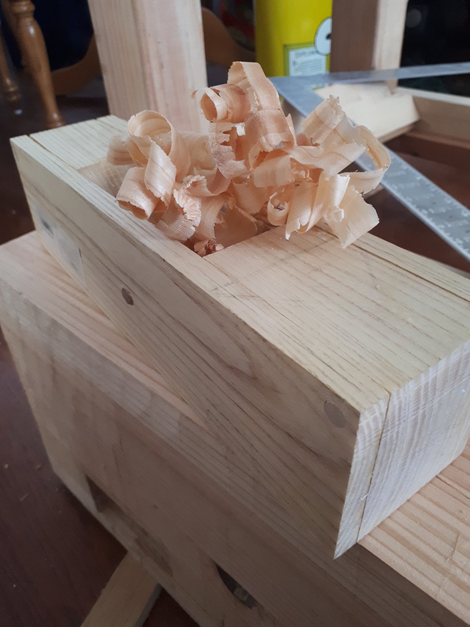 More shavings